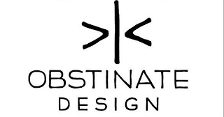OBSTINATE DESIGN logo