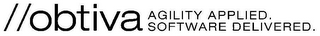 //OBTIVA AGILITY APPLIED. SOFTWARE DELIVERED. logo