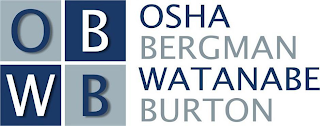 OBWB OSHA BERGMAN WATANABE BURTON logo