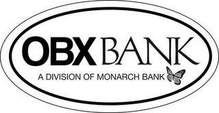 OBX BANK A DIVISION OF MONARCH BANK logo