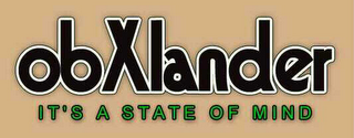 OBXLANDER IT'S A STATE OF MIND logo