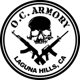 O.C. ARMORY LAGUNA HILLS, CA logo