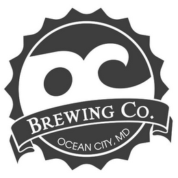 OC BREWING CO. OCEAN CITY, MD logo