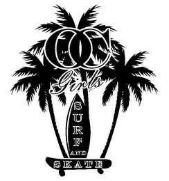 OC GIRLS SURF AND SKATE logo