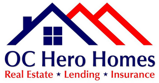 OC HERO HOMES REAL ESTATE LENDING INSURANCE logo