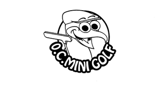 O.C. MINI GOLF logo