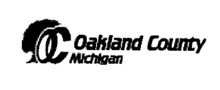 OC OAKLAND COUNTY MICHIGAN logo