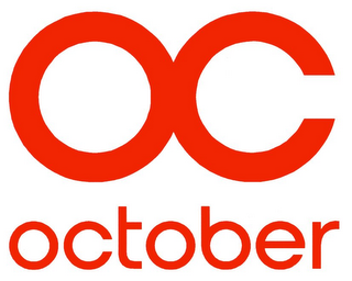 OC OCTOBER logo