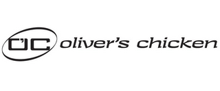 OC OLIVER'S CHICKEN logo