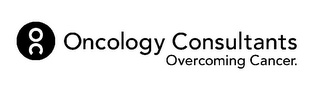 OC ONCOLOGY CONSULTANTS OVERCOMING CANCER. logo