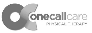 OC ONECALLCARE PHYSICAL THERAPY logo