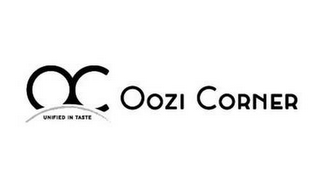 OC OOZI CORNER UNIFIED IN TASTE logo