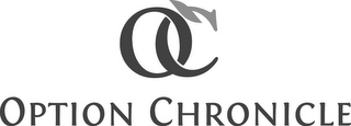 OC OPTION CHRONICLE logo