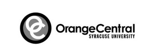 OC ORANGE CENTRAL SYRACUSE UNIVERSITY logo