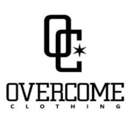 OC OVERCOME CLOTHING logo