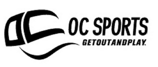 OC SPORTS GETOUTANDPLAY. logo