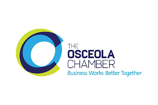 OC THE OSCEOLA CHAMBER BUSINESS WORKS BETTER TOGETHER logo