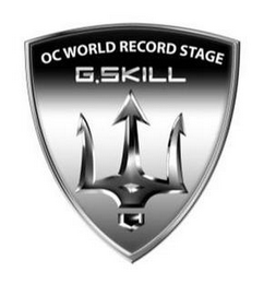 OC WORLD RECORD STAGE G.SKILL logo