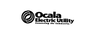 OCALA ELECTRIC UTILITY CONNECTING THE COMMUNITY. logo