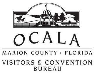 OCALA MARION COUNTY · FLORIDA VISITORS & CONVENTION BUREAU logo