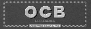 OCB UNBLEACHED VIRGIN PAPER logo