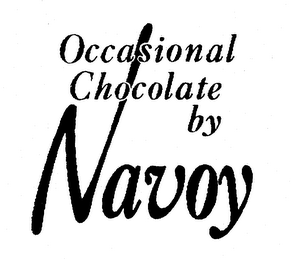 OCCASIONAL CHOCOLATE BY NAVOY logo