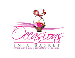 OCCASIONS IN A BASKET WHERE EVERY BASKET IS PERFECT FOR EVERY OCCASION logo