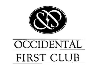 && OCCIDENTAL FIRST CLUB logo