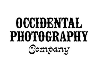OCCIDENTAL PHOTOGRAPHY COMPANY logo