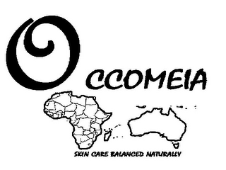 OCCOMEIA SKIN CARE BALANCED NATURALLY logo