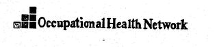 OCCUPATIONAL HEALTH NETWORK logo