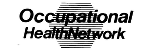 OCCUPATIONAL HEALTHNETWORK logo
