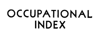 OCCUPATIONAL INDEX logo