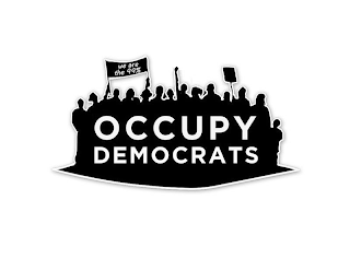 OCCUPY DEMOCRATS WE ARE THE 99% logo