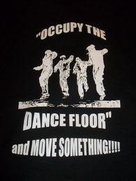 OCCUPY THE DANCE FLOOR AND MOVE SOMETHING logo
