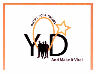 OCCUPY YOUR DREAMS OYD AND MAKE IT VIRAL logo