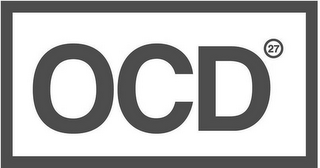 OCD 27 logo