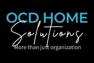 OCD HOME SOLUTIONS MORE THAN JUST ORGANIZATION logo
