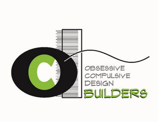 OCD OBSESSIVE COMPULSIVE DESIGN BUILDERS logo