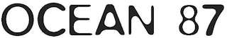 OCEAN 87 logo