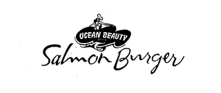 OCEAN BEAUTY BRAND SALMON BURGER logo