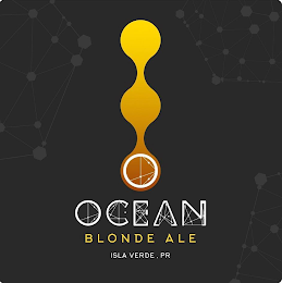 OCEAN BLONDE ALE ISLA VERDE, PR logo
