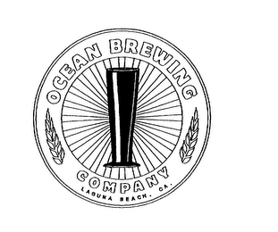 OCEAN BREWING COMPANY AND SUNRAY logo
