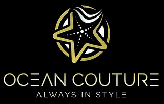 OCEAN COUTURE ALWAYS IN STYLE logo