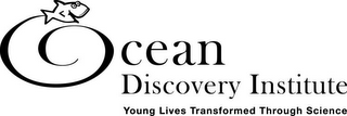 OCEAN DISCOVERY INSTITUTE YOUNG LIVES TRANSFORMED THROUGH SCIENCE logo