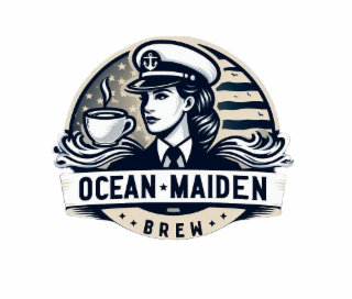 OCEAN MAIDEN BREW logo