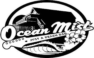 OCEAN MIST JUST A BEACH BAR logo