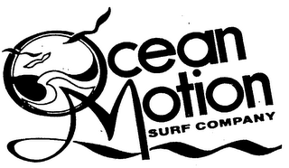 OCEAN MOTION SURF COMPANY logo