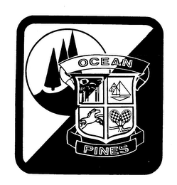 OCEAN PINES logo