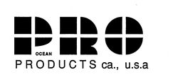 OCEAN PRO PRODUCTS CA., U.S.A. logo